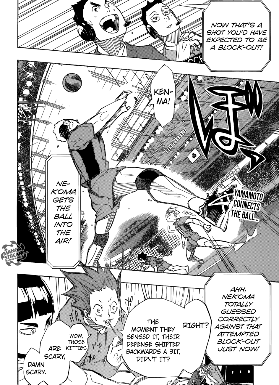 Haikyuu!!, Chapter 303 image 03